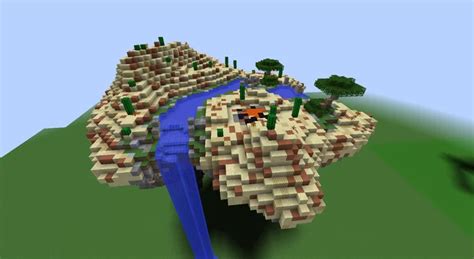 Desert Island Minecraft Map