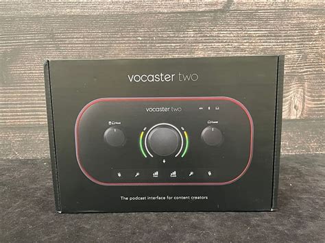 Focusrite Focusrite Vocaster Two Audio Interface Margate Reverb