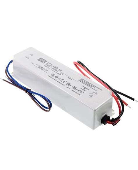 LPV 100 IP67 Waterproof Meanwell LED Driver