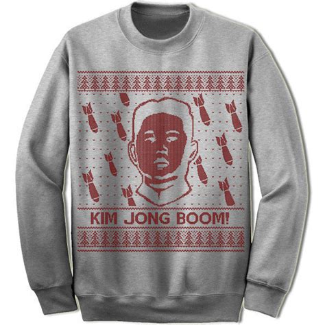 Kim Jong Ugly Christmas Sweater Merry Christmas Sweaters