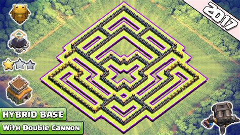 New Town Hall 8 Th8 Hybrid Base ♦ Th8 Hybrid Base 2017 ♦ Anti 2 Star Anti Everything ♦ Coc