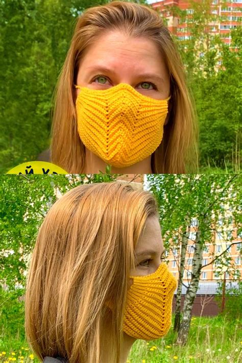 Easy Crochet Face Mask Pattern With Video Tutorial