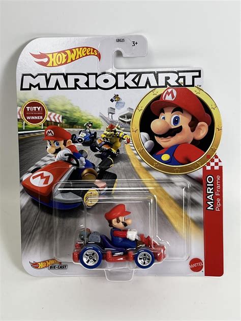 Toy Vehicles Mario Kart Mario Pipe Frame Hot Wheels Scale HDB Hot Wheels