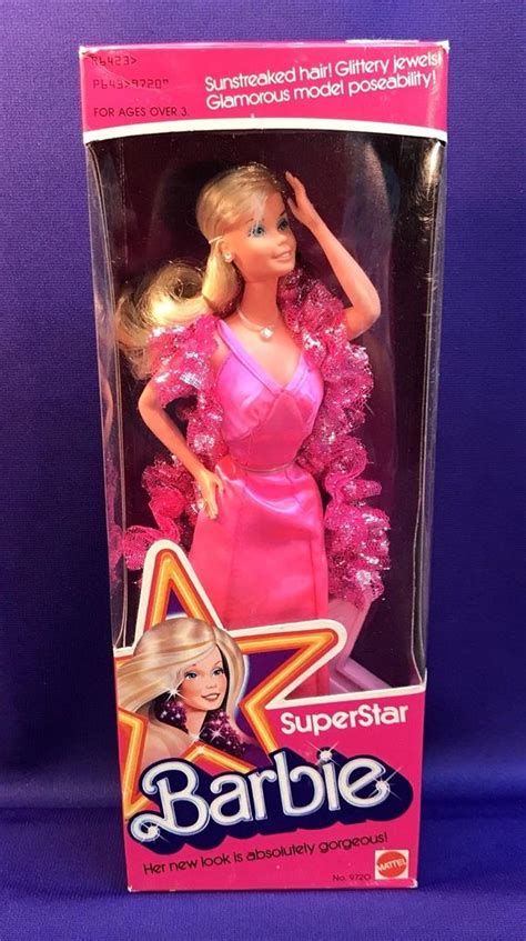 Vintage 1976 Superstar Barbie Doll Mattel 9720 Sunstreaked Hair Nib