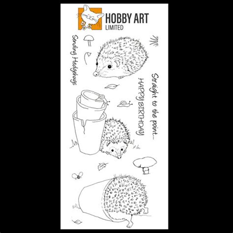 Cs192d Hedgehogs Hobby Art Limited