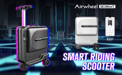 Take A Trip On Airwheel SE3miniT Rideable Luggage