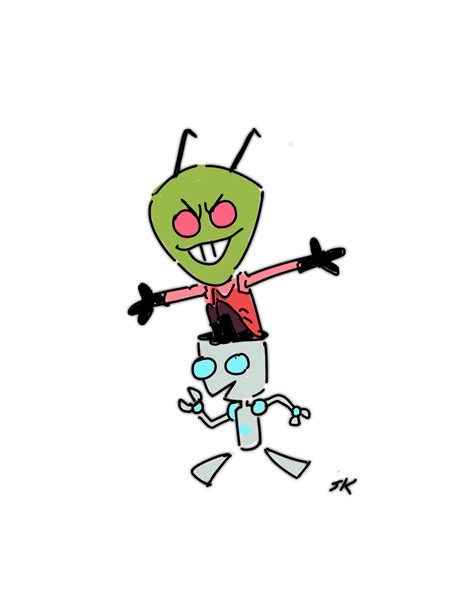 Pretty Darn Excited Invader Zim Know Your Meme