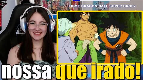 CATIA Reagindo A Goku Vai Encontra Broly Filme Dragon Ball SUPER