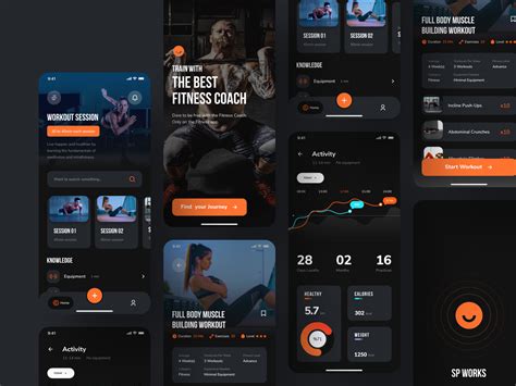 Dribbble Fitness Apppng By Uğur Yabar