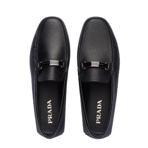 Prada Ayakkab Loafer Siyah Erkek Maslak Outlet