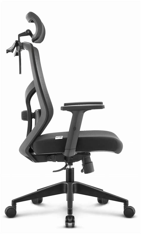 Fotel Biurowy Ergonomiczny Obrotowy Hell S Chair Hc Czarny