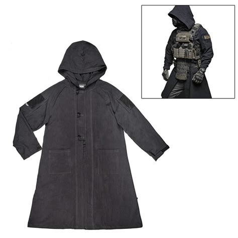 Nfstrike Outdoor Tactical Long Coat Training Cloak With Hood Nfstrike