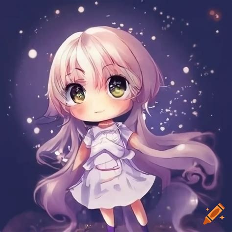 Cute Chibi Anime Girl On Craiyon