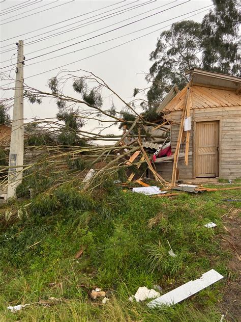 Meteorologistas Classificam Temporal Em Lages Como Microexplos O Olho