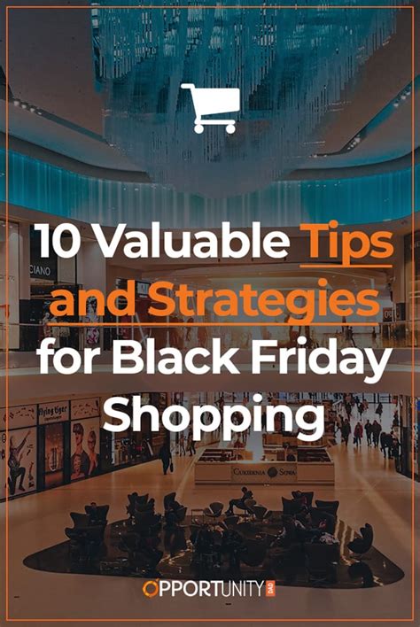 10 Tips and Strategies for Black Friday Shopping - Opportunity Dad