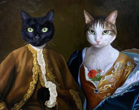 Cat Paintings And Cat Portraits Best Cat Art On The Internet