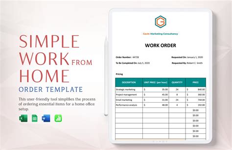 Work Order Templates Work Order Checklist Template Your Guide To Essential Document Templates