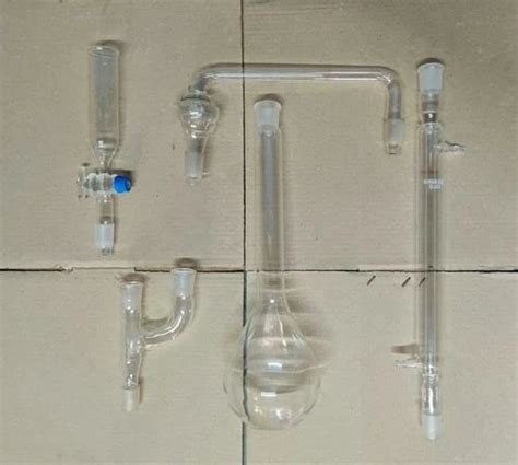 Dolphin Labware Borosilicate Glass Kjeldahl Distillation Assembly For Chemical Laboratory