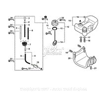 Echo SRM 230 S N T49514001001 T49514999999 Parts Diagrams