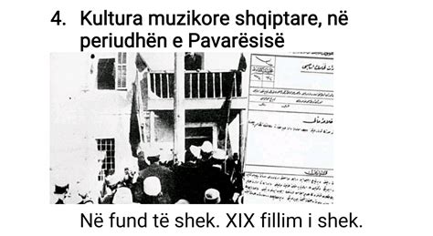 Kultura muzikore shqiptare në periudhën e Pavarsisë