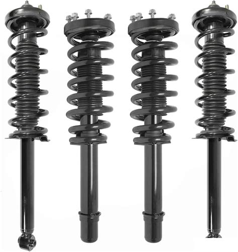 Completestruts Front And Rear Complete Strut Assemblies With Coil Springs