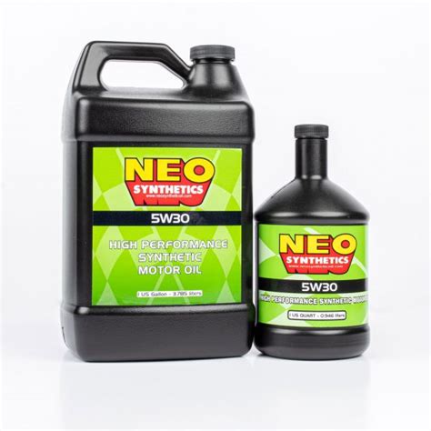 5W30 Synthetic High Performance Motor Oil NEO Synthetic Oil