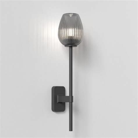 Astro Tacoma Single Bathroom Wall Light In Antique Brass