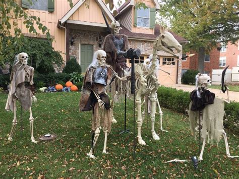 Skeleton Halloween Decoration Ideas For Outdoors Outdoor