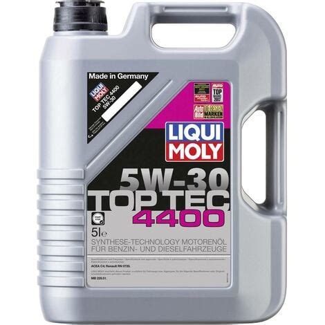 Liqui Moly TOP TEC 4400 5W 30 3751 Olio Motore 5 L