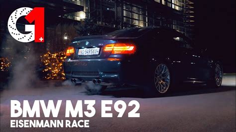 BMW M3 E92 Eisenmann Race GEAR1 Live YouTube