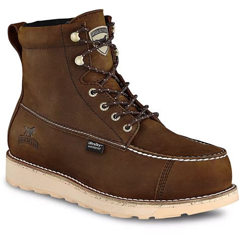 Irish Setter Mens Wingshooter Waterproof Work Boots Academy