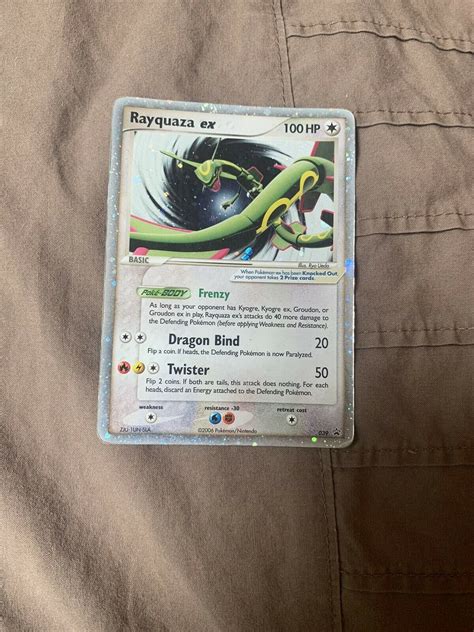 Mavin 2006 Pokémon Rayquaza EX Promo 039 Ultra Rare Promo