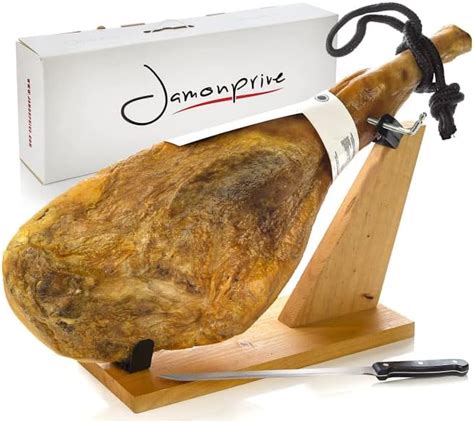 Amazon Spanish Serrano Ham With Board Knife Grocery Gourmet Food