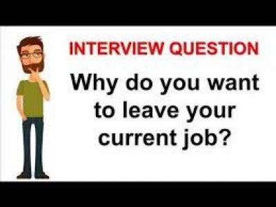 How To Answer Why Did You Leave Your Last Job