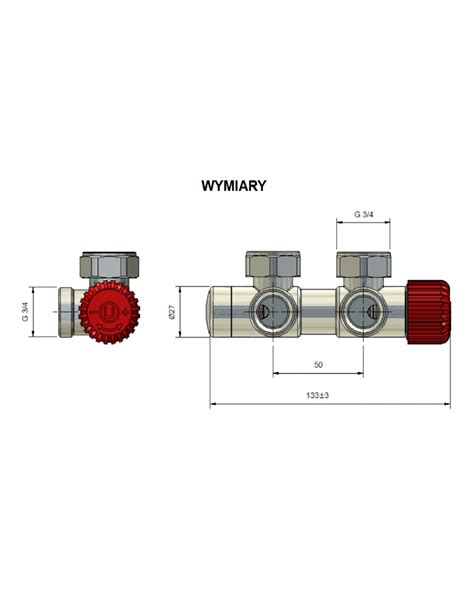 Zestaw Termostatyczny Twins All In One Vario Term ATSGS0224CFK P PEX