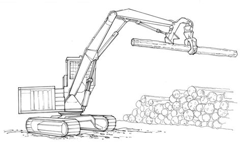 Logging Equipment Clipart