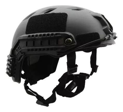 Capacete Tatico Emerson Ntk Preto Airsoft Frete grátis