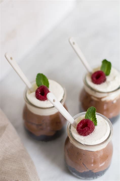 Chocolate Mousse Cups | The Blondielocks | Life + Style