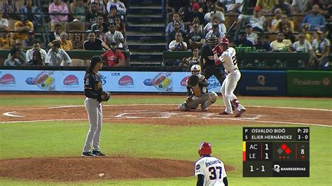 Resumen Guilas Cibae As Vs Leones Del Escogido Serie Regular