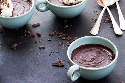 10 Minute Chocolate Pudding {in The Microwave }