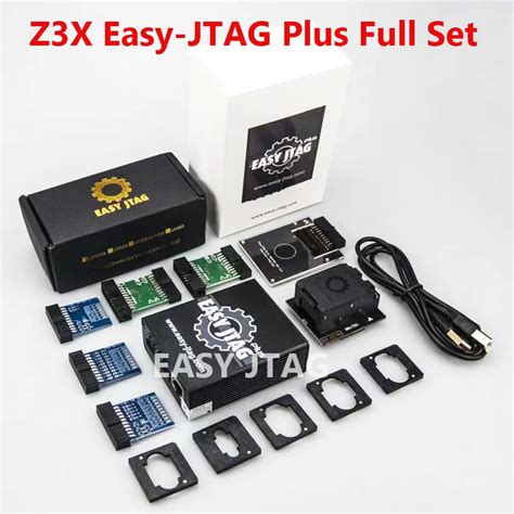 Z3X Easy JTAG Plus Full Set EASY JTAG PLUS BOX And EMMC 6 In 1 Socket