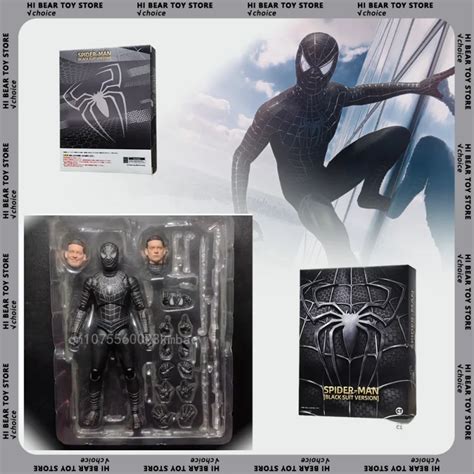 Hot Toy Spiderman Figure Tobey Figures The Spider Verse Part One S H