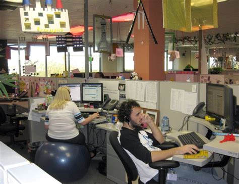 Zappos Work Environment ~ Green Sandals