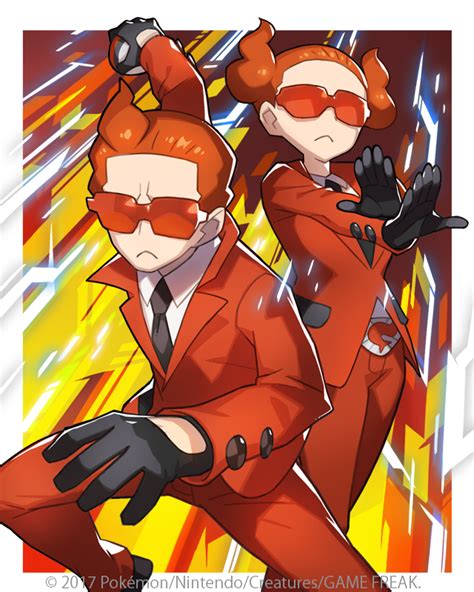 Team Flare Grunt Pokemon And 2 More Drawn By Saitou Naoki Danbooru