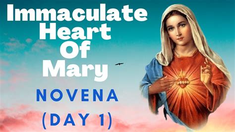 Immaculate Heart Of Mary Novena Day 1 Calm Relaxing Meditative Prayer Youtube