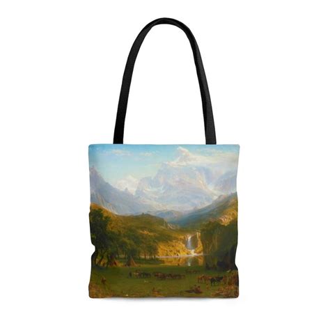 Albert Bierstadt The Rocky Mountains Lander S Peak Tote Bag