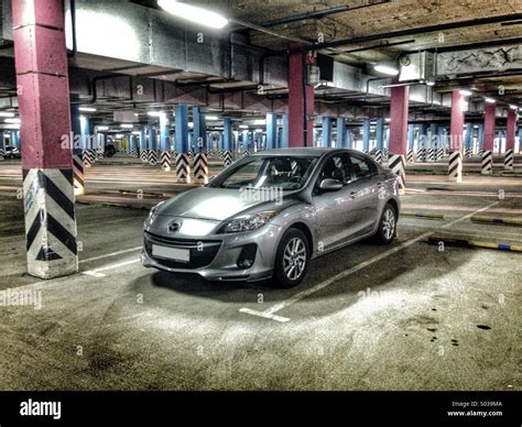 Mazda 3 sedan Stock Photo - Alamy