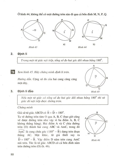 [SGK Scan] Tứ giác nội tiếp - Sách Giáo Khoa - Học Online Cùng Sachgiaibaitap.com