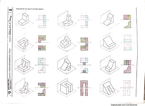 Vistas Ortogr Ficas Desenho T Cnico I