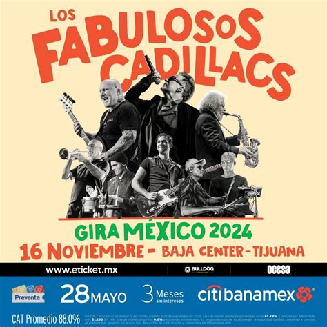 Los Fabulosos Cadillacs En Tijuana Tijuana Eventos Conciertos